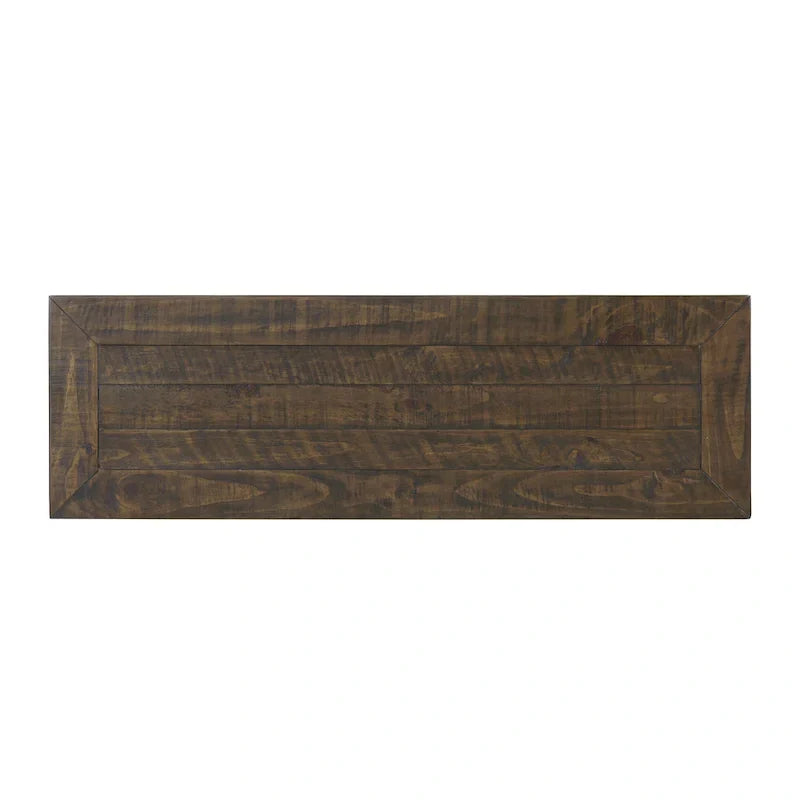 The Gray Barn Downington Table console de canapé à 2 tiroirs en bois massif