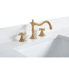 Meuble-lavabo Vanity Art avec évier en céramique et dessus en marbre reconstitué