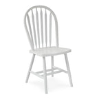 Chaise de salle à manger Windsor Arrowback en bois massif