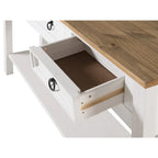 Console de table en bois 3 tiroirs Corona | Furniture Dash - S.O.