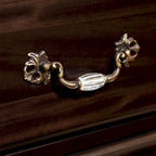 Commode traditionnelle à 9 tiroirs et miroir, 2 pièces