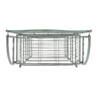 SAFAVIEH Bryn Scaffale da panettiere da esterno a 4 ripiani in ferro battuto vittoriano - 25 pollici L x 15 pollici P x 63 pollici H - 25 L x 15 P x 63 H