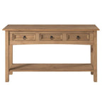 Console de table en bois 3 tiroirs Corona | Furniture Dash - S.O.