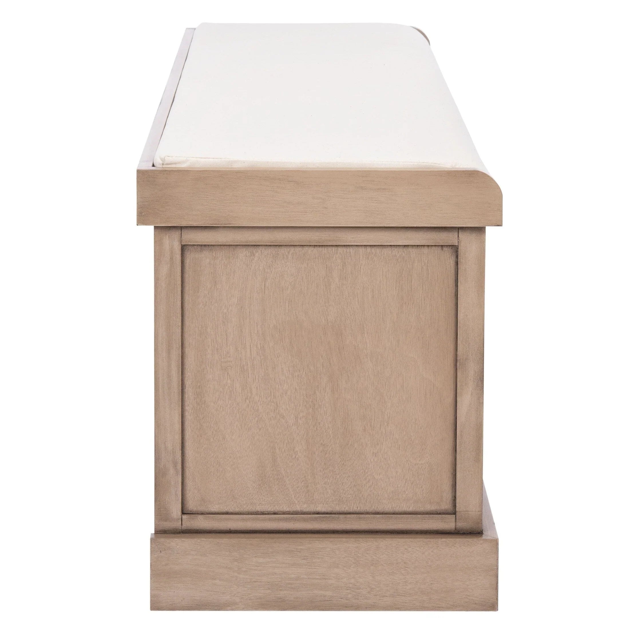 Banc de rangement SAFAVIEH Fiorello 3 tiroirs avec coussin - 47,3 L x 15 P x 19 H - 47Lx15Px19H