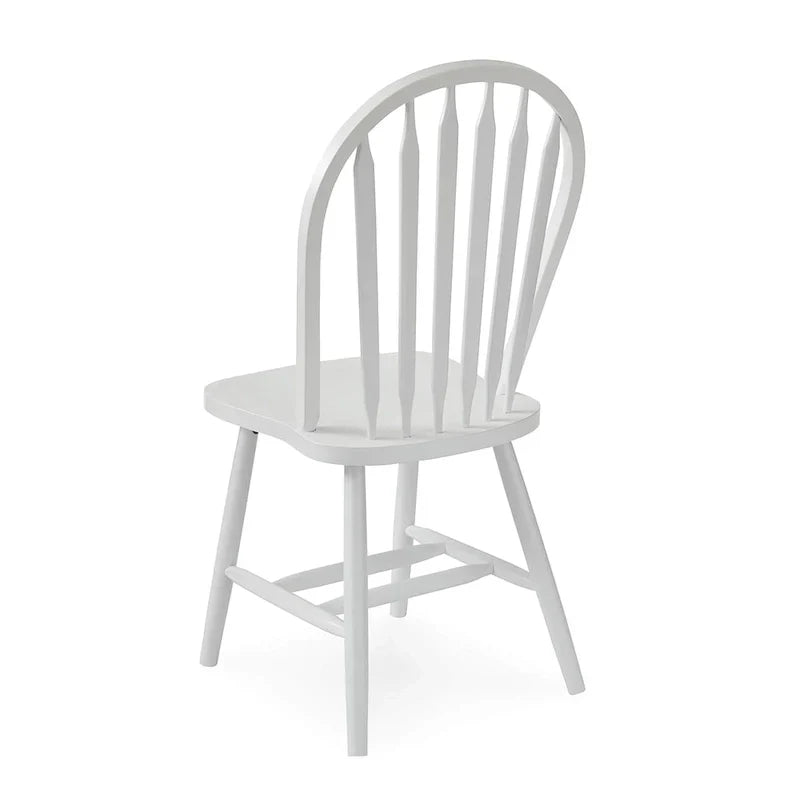 Chaise de salle à manger Windsor Arrowback en bois massif