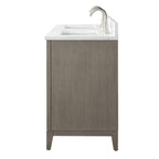 Meuble-lavabo Vanity Art avec évier en céramique et dessus en marbre reconstitué