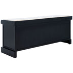 Banc de rangement SAFAVIEH Fiorello 3 tiroirs avec coussin - 47,3 L x 15 P x 19 H - 47Lx15Px19H