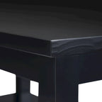 WYNDENHALL Norfolk Table d'appoint étroite de style transitionnel rectangulaire en bois massif, 35,5 cm de large – 35,5 cm de large