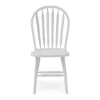 Chaise de salle à manger Windsor Arrowback en bois massif
