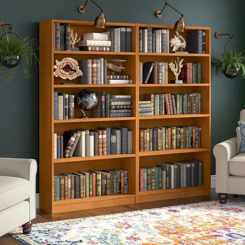 Bibliothèque haute à 5 étagères Universal de Bush Furniture