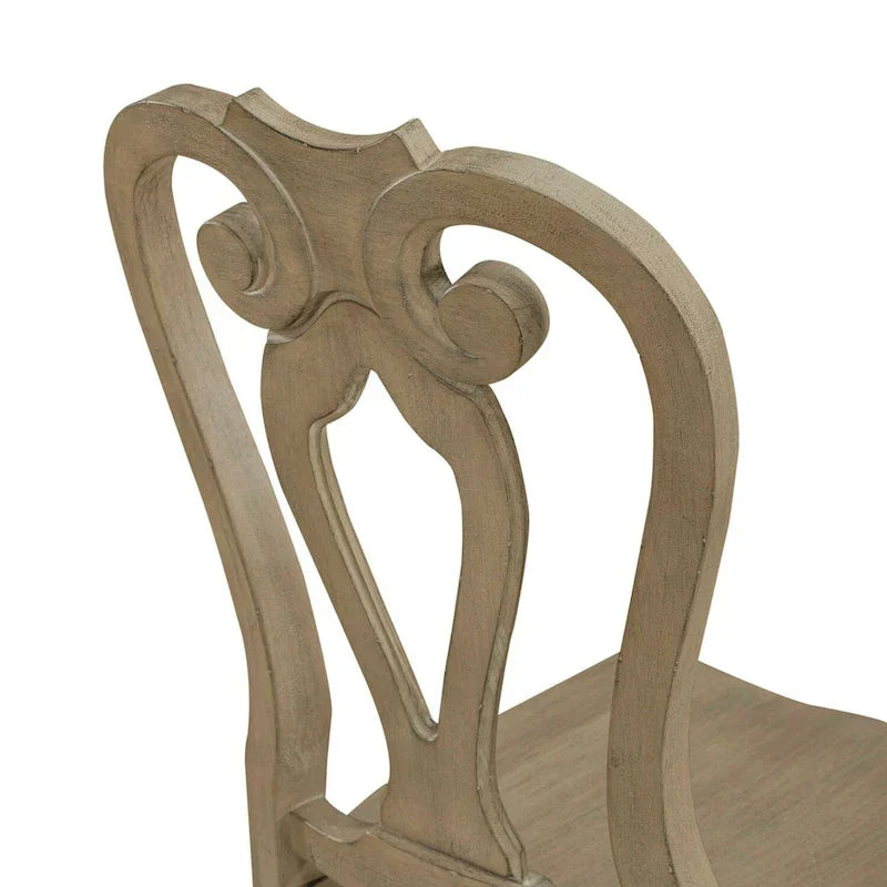 Chaise à lattes (Lot de 2)