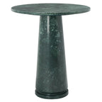 Table d'appoint ronde haute en marbre SAFAVIEH Couture Ghicu - 56 cm L x 53 cm P x 61 cm H - 21Wx21Dx24H